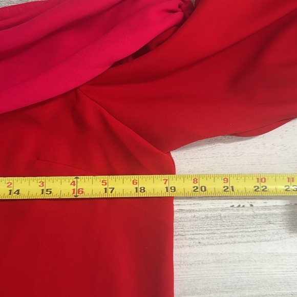 Tuckernuck Red Off-Shoulder Blouse - Picture 13 of 14